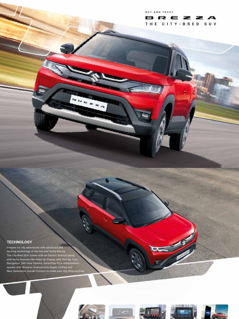 Brezza Static Brochure PDF Car Seat Belt