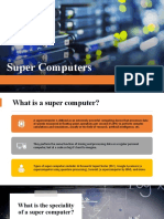 Supercomputers by Vishwa 9-E