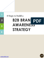 4 Steps To Build A B2B Brand Awareness Strategy