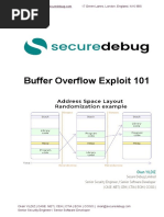 Buffer Overflow Exploit 101