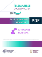 2023.werkboek. Afrikaans Huistaal Graad 10