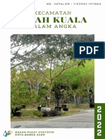 Kecamatan Syiah Kuala Dalam Angka 2022 - 2