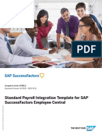 Standard Integration SF SAP