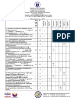 Pre Test in Esp 1st Sem With TOS 2023 24