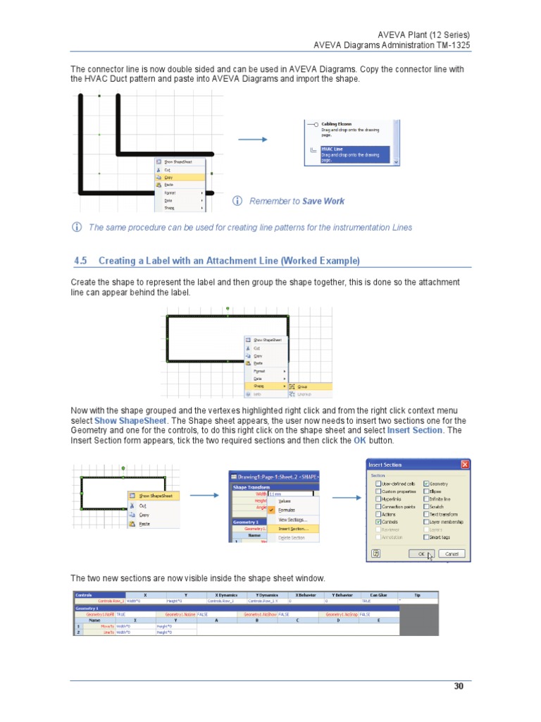 AVEVA P&ID Stencil Creation Guide | PDF | Button (Computing) | Software ...