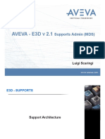 AVEVA E3D2.1 - Supports Administration - LUIGI