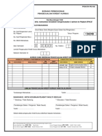 Borang Permohonan Pengecualian Kredit Kursus (Language)