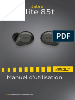 Jabra Elite 85t User Manual - FR - French - RevD