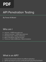 API Penetration Testing