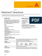 SikaCeram® CleanGrout