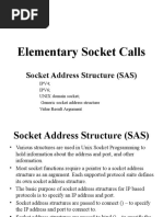 Unit4 Elementary Socket Calls