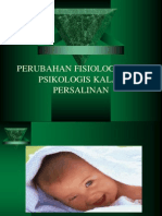 Perubahan Fisiologis Dan Psikologis Kala I Persalinan