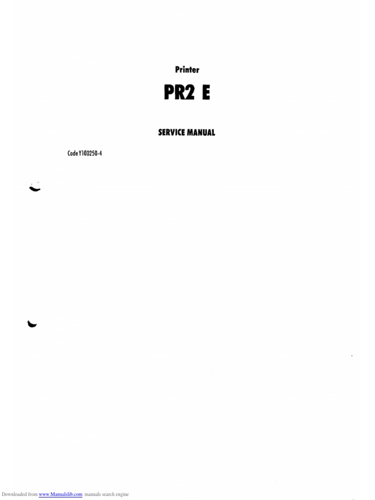 Service manual printer pdf printer computing emulator