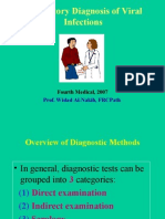 Micro - 4th Assessment - Laboratory Diagnosis of Viral Infections - 29 Jan 2007