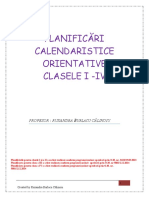 Planificari - Primar 2024