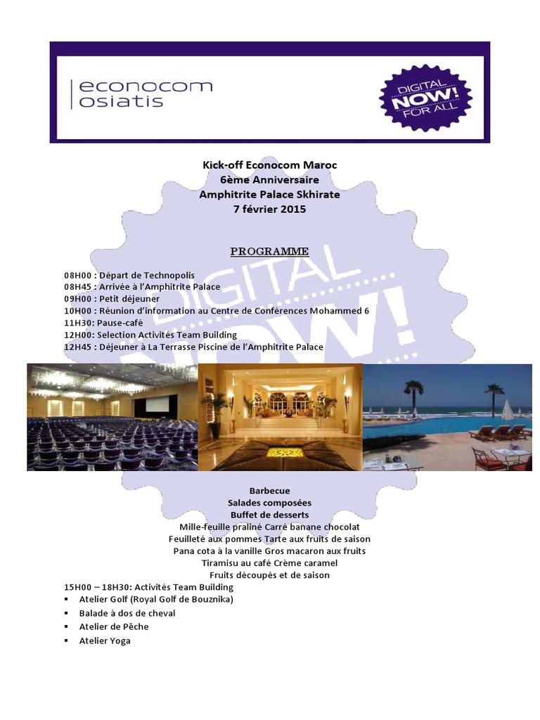 Programme Econocom 16janv | PDF