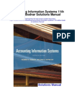 Accounting Information Systems 11th Edition Bodnar Solutions Manual