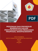 Revisi 2 2022-08-12 (Edisi Revisi) Pedoman Dan Prosedur Penulisan Proposal Skripsi-Skripsi FB