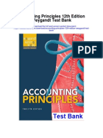 Accounting Principles 12th Edition Weygandt Test Bank