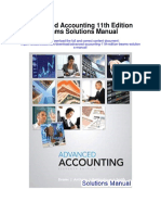 Advanced Accounting 11th Edition Beams Solutions Manual