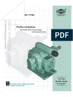Rotodel FTVXS 400 L Foam Pump Brochure
