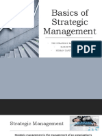 Basics of Strategic Management