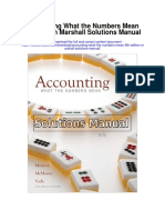 Accounting What The Numbers Mean 9th Edition Marshall Solutions Manual