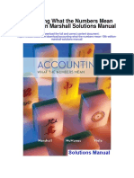 Accounting What The Numbers Mean 10th Edition Marshall Solutions Manual