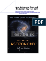 21st Century Astronomy Stars and Galaxies 4th Edition Kay Test Bank