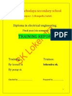 Industrial Training Report.