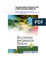Accounting Information Systems 8th Edition Hall Solutions Manual