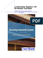 Accounting Information Systems 11th Edition Bodnar Test Bank