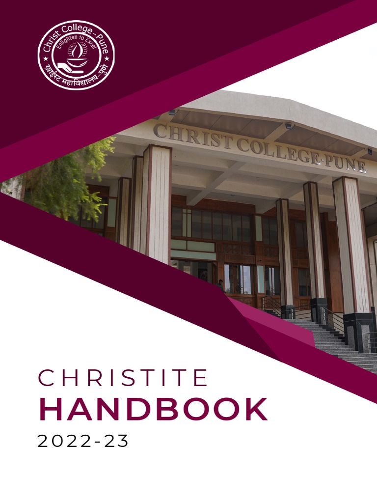 Christ College Handbook Overview | PDF | Accountant | Financial Analyst
