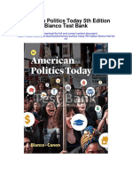 American Politics Today 5th Edition Bianco Test Bank