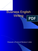 Basic Bussiness English Writing