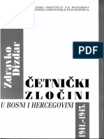 Zdravko Dizdar: Četnički Zločini U Bosni I Hercegovini 1941.-1945.