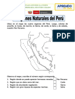 Las Regiones Del Peru - Ficha