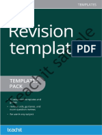 Revision Templates Sample