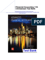 Advanced Financial Accounting 11th Edition Christensen Test Bank