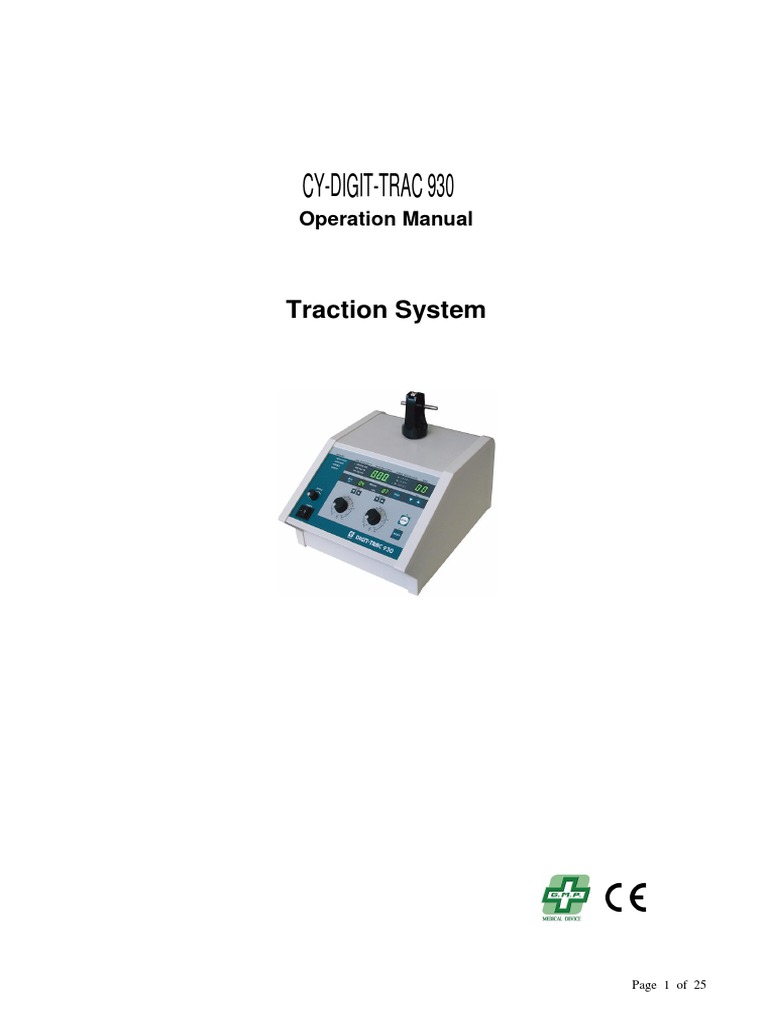 CY-DIGIT-TRAC 930 User Manual | PDF