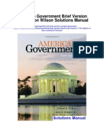 American Government Brief Version 11th Edition Wilson Solutions Manual PDF