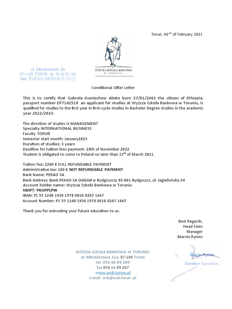 International Business Offer | PDF