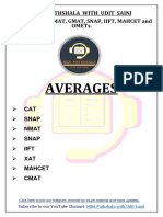 01 Averages Sheet 01