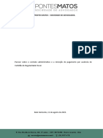 PARECER - Pagamento Sem Certidão de Regularidade Fiscal ECAD