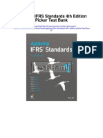 Applying Ifrs Standards 4th Edition Picker Test Bank