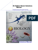 Biology 10th Edition Raven Solutions Manual