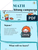 Operasi Hitung Campuran Lev 4