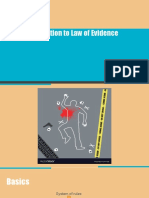 Introduction To Law of Evidence