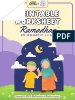 (4-6) Printable Worksheet Ramadhan 1444H - @hanifasyabani X @lutfianurna