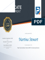 R Submandibular Contour Certificate